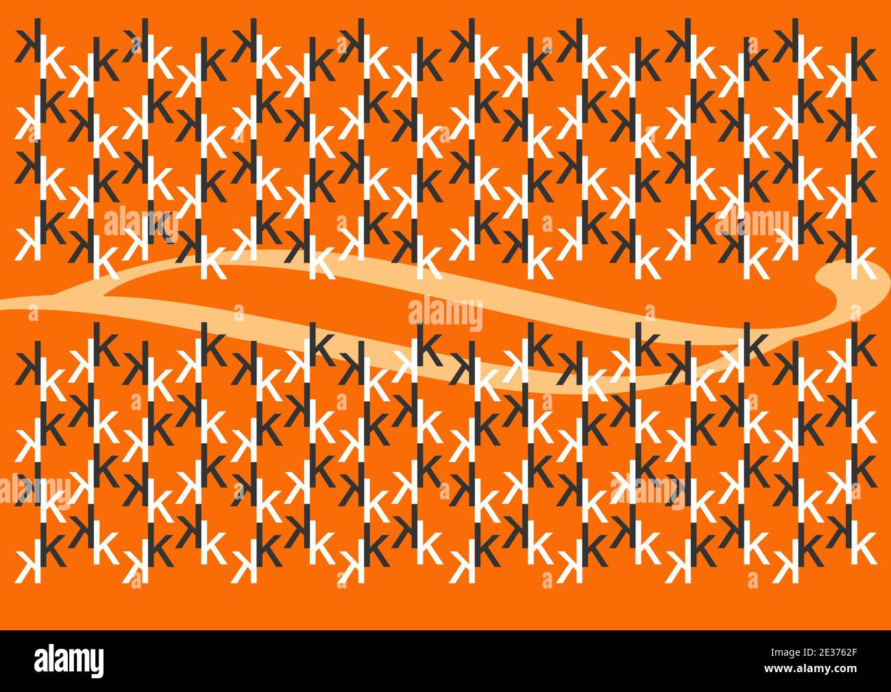 Abstract wallpaper background pattern made of alphabet lettering k ...