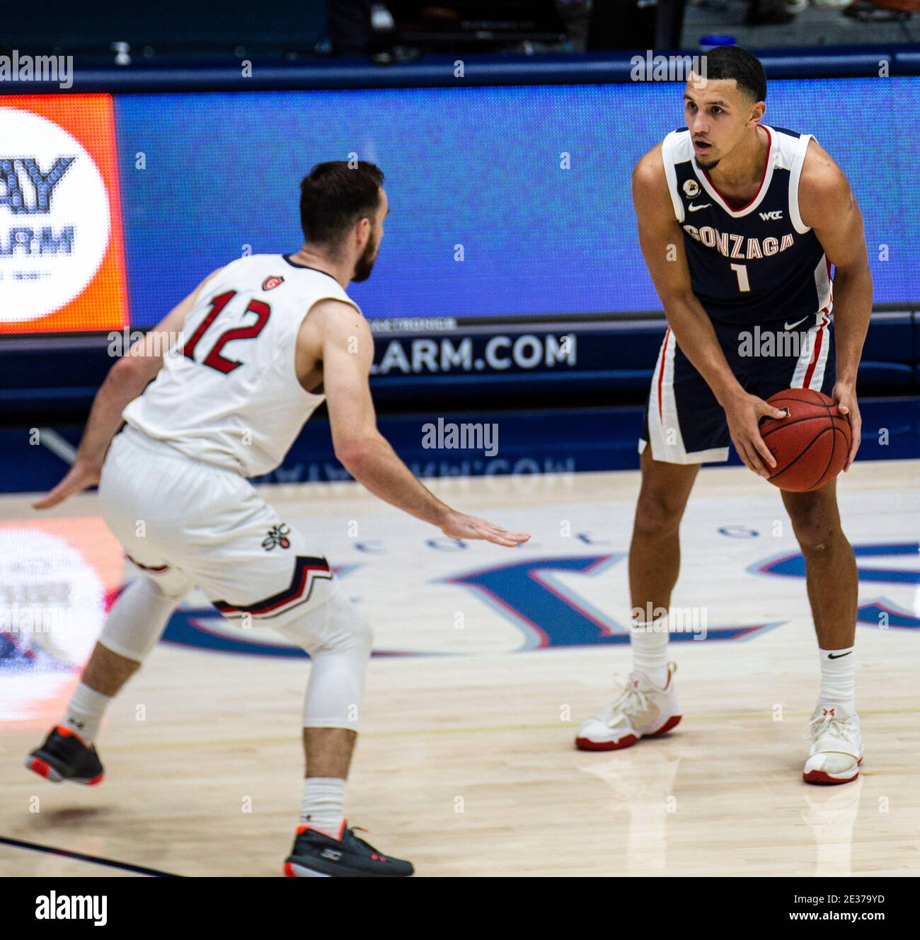 Gonzaga Bulldogs guard Jalen Suggs 