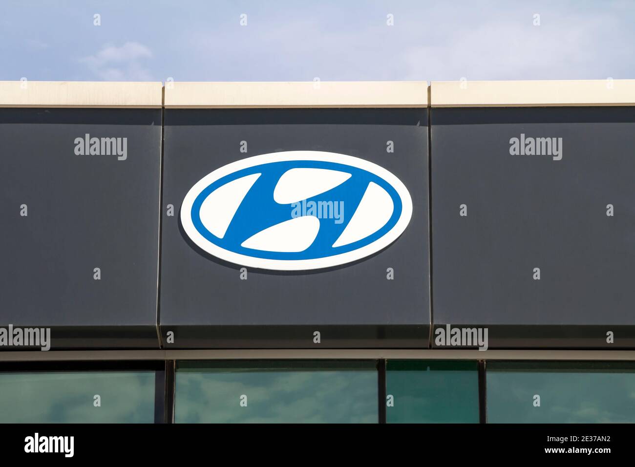 Ankara, Turkey Hyundai Motor Company Dealership. Hyundai is a South