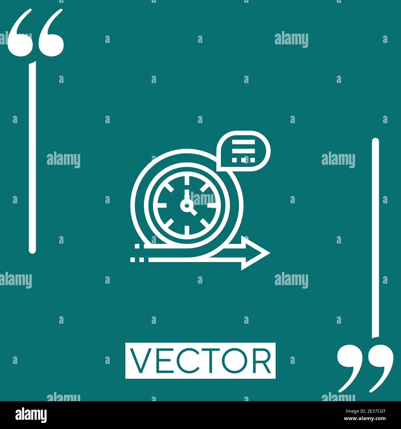 agile vector icon Linear icon. Editable stroke line Stock Vector