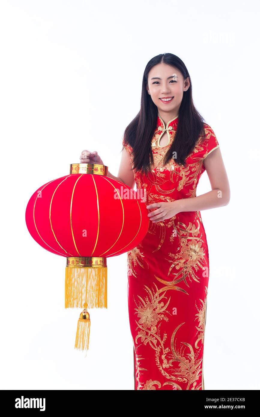 Japanese girl in traditional costume 