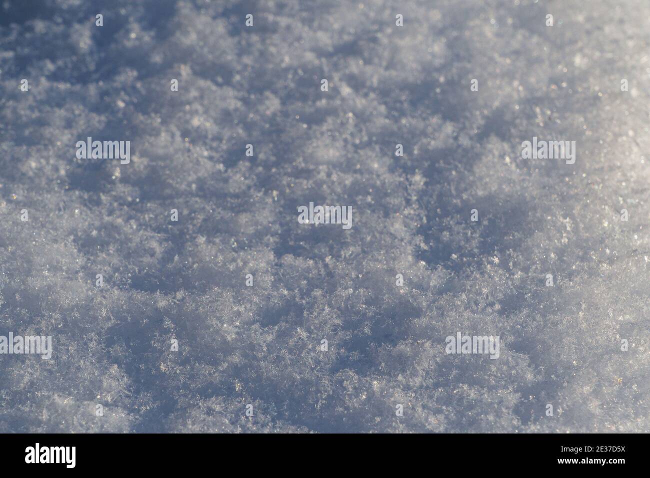 Seamless Close View White Snow Background Texture Stock Photo