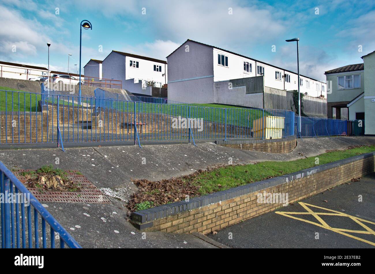 Furse Park housing estate in Barne Barton. Originally Naval the area is now a mix