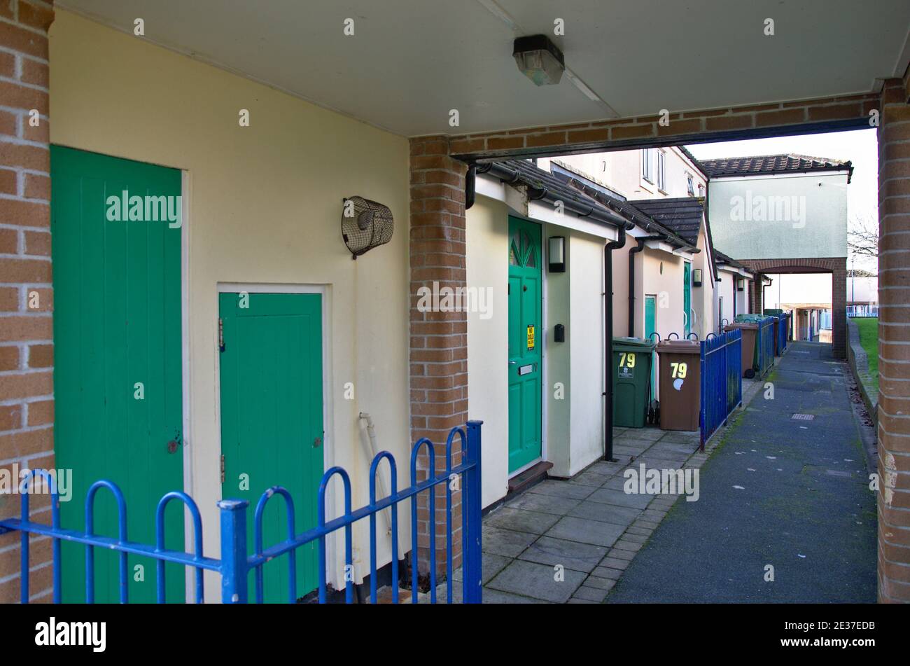 Furse Park housing estate in Barne Barton. Originally Naval the area is now a mix