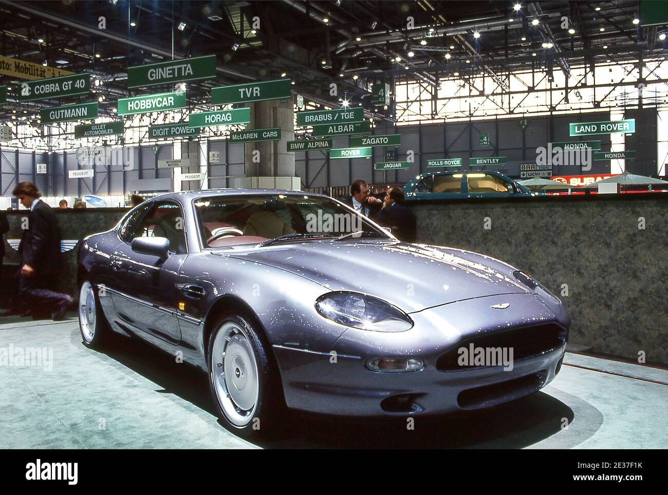 Aston Martin DB7 at the Geneva Motor Show 1993 Stock Photo
