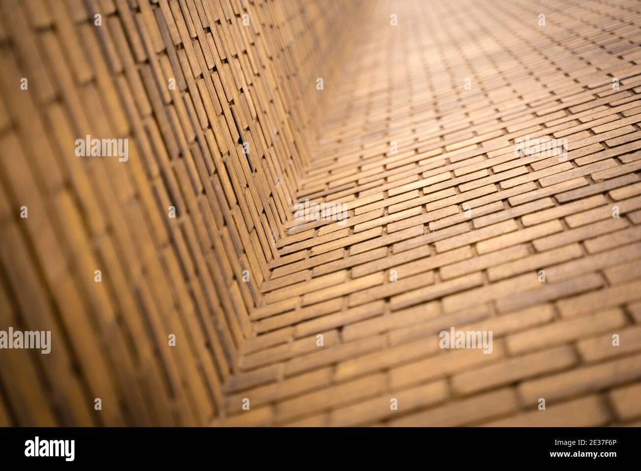 close up shot of brick wall Stock Photo