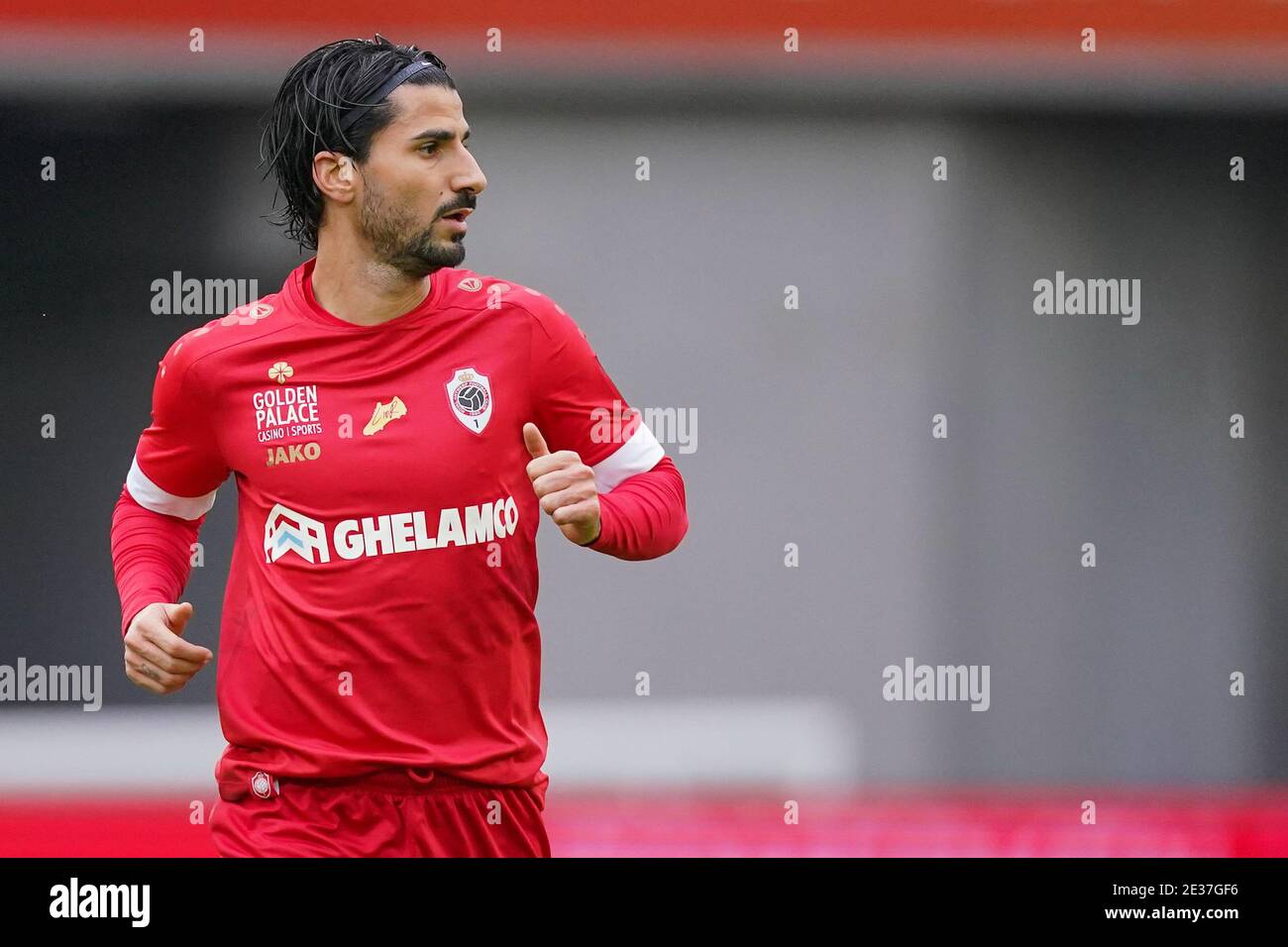 Ghent Belgium January 17 Lior Refaelov Of Royal Antwerp During The Pro League Match Between Kaa