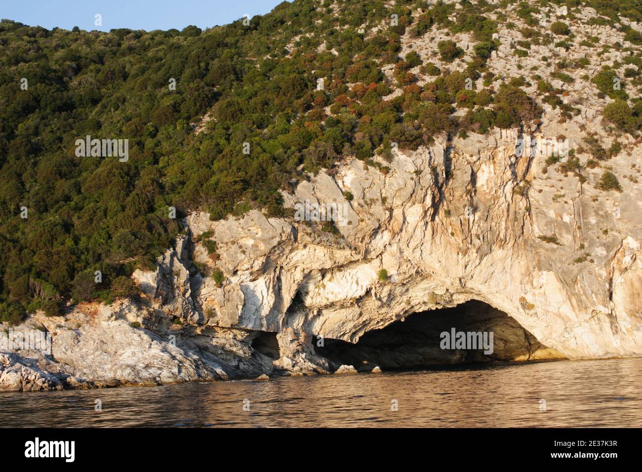 Vathy Rocks Underwater rock tunnel hi-res stock photography and images - Alamy