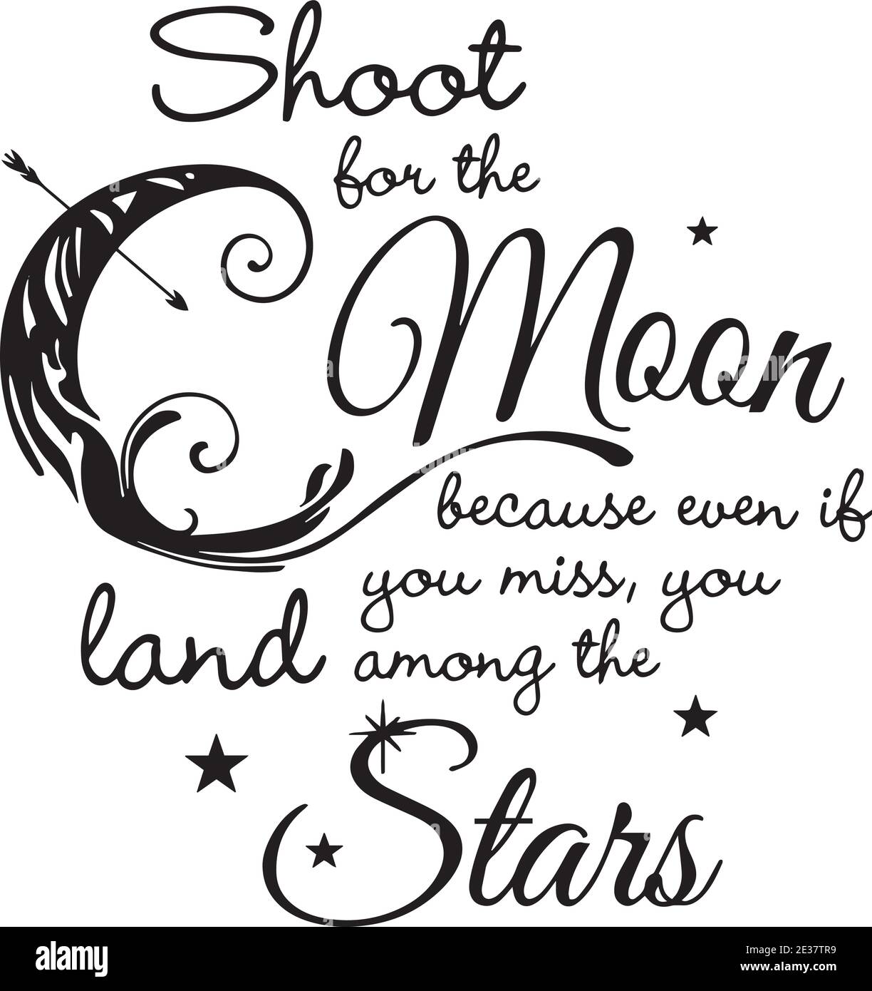 Shoot For The Moon High Resolution Stock Photography and Images Alamy