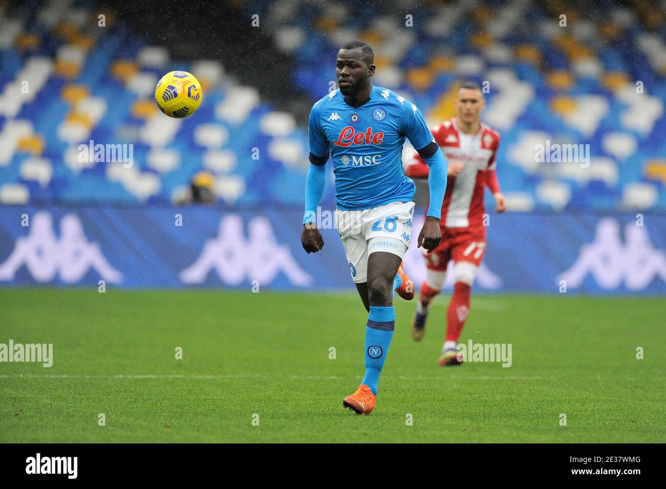 Napoli Italy 17th Jan 2021 Kalidou Koulibaly Player Of Napoli During The Match Of The Italian Football League Serie A Between Napoli Vs Fiorentina Final Result 5 0 Match Played At The Diego