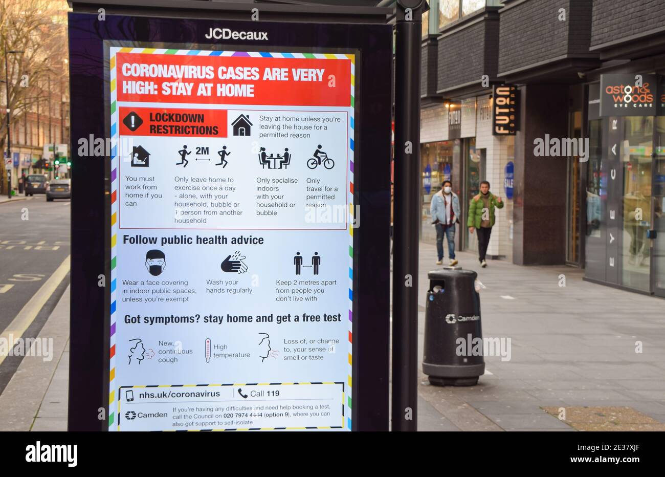 Tottenham bus stop sign hi-res stock photography and images - Alamy