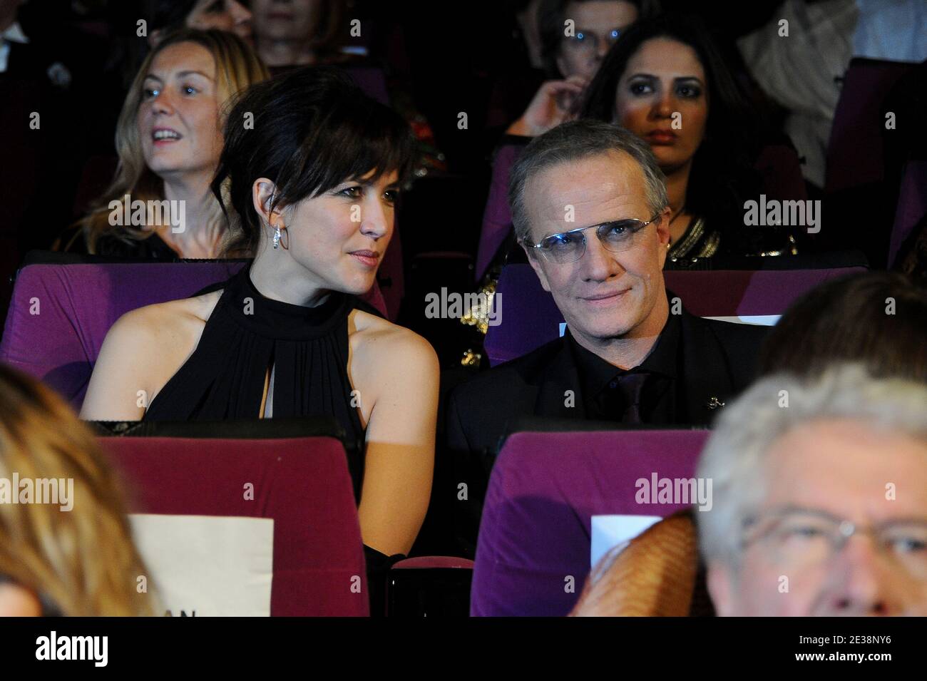 Sophie Marceau and Christophe Lambert attending the 10th 'Marrakesh Film Festival' opening ceremony, in Marrakesh, Morocco on December 3, 2010. Photo by Nicolas Briquet/ABACAPRESS.COM Stock Photo