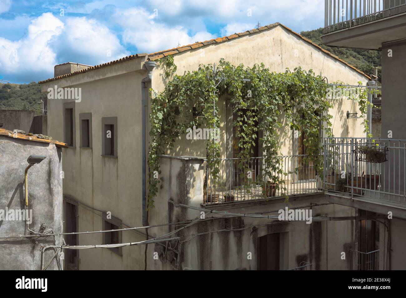 traditional house of Sicily architecture and culture in Castiglione di
