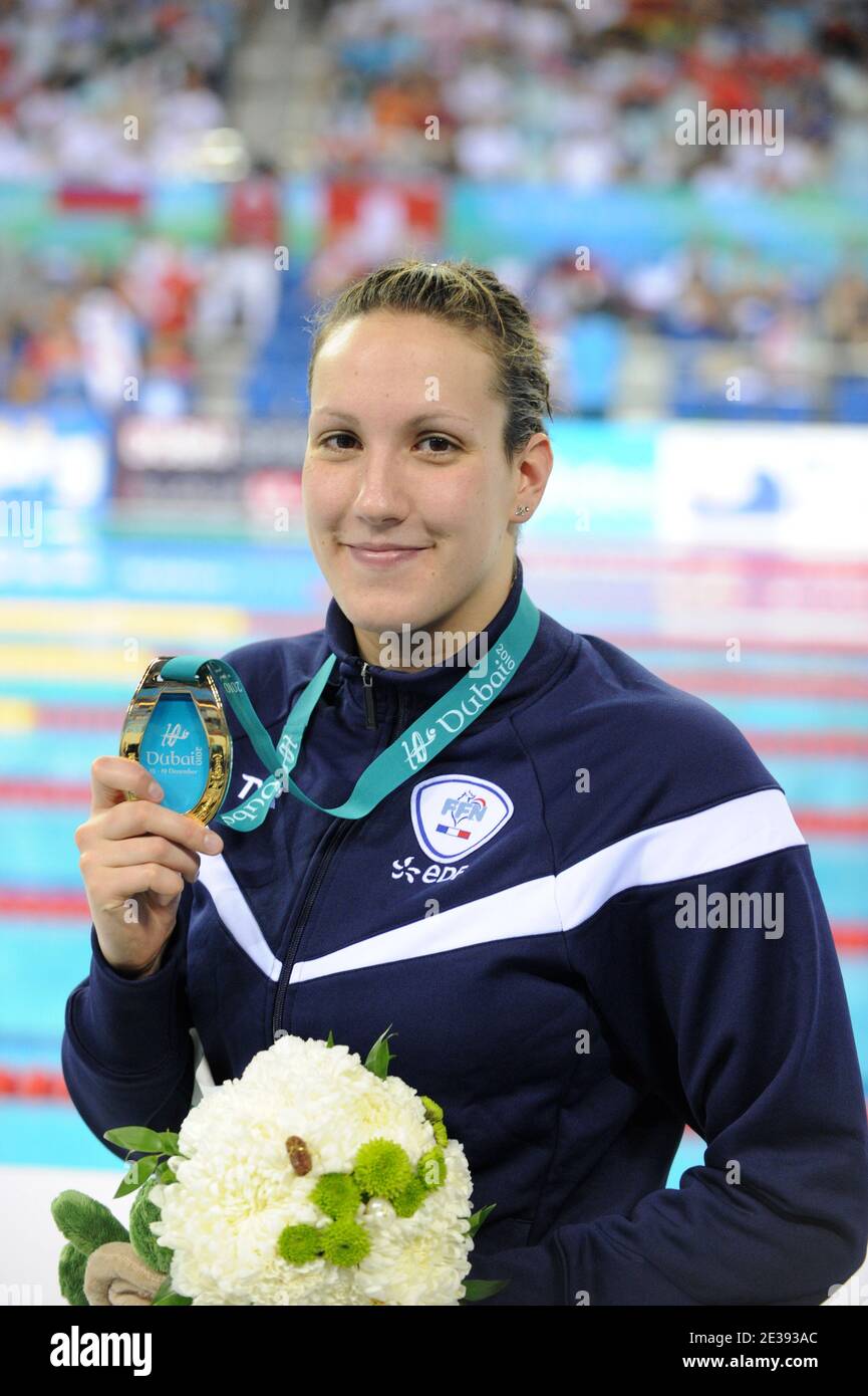 French swimmer Alexianne Castel wins gold medal in 200 m Backstroke ...