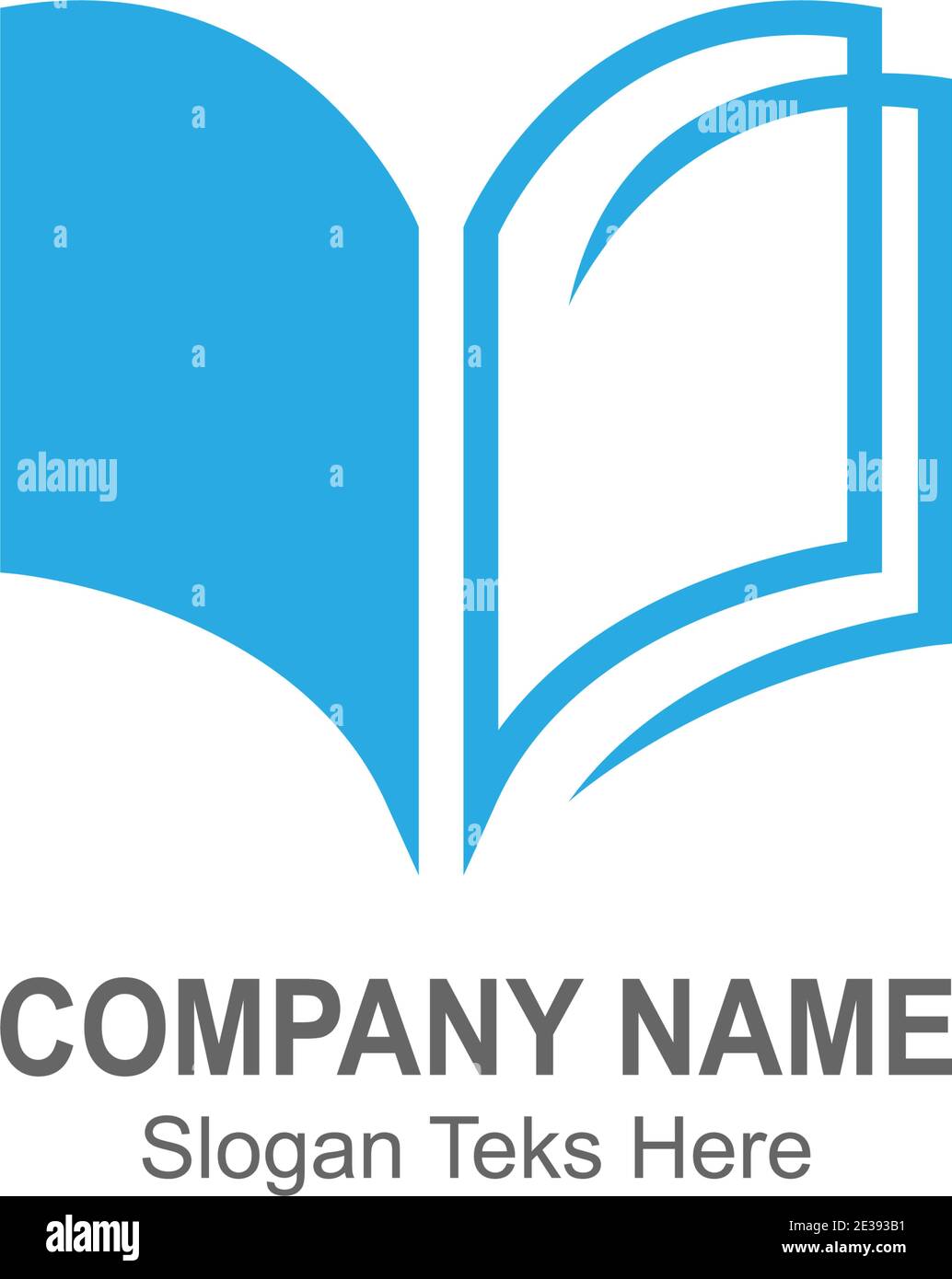 Book logo icon design template vector illustration Stock Vector