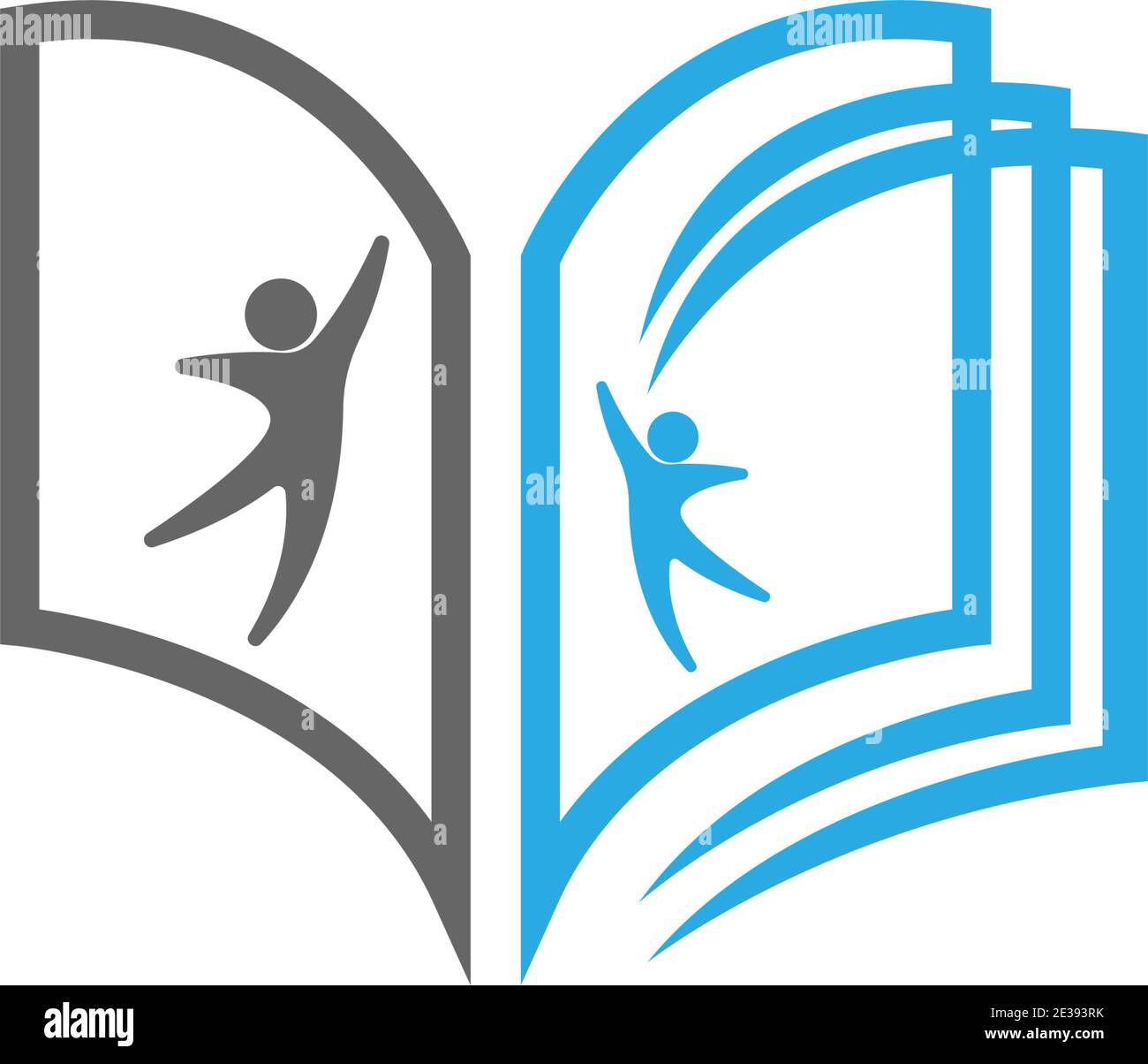 Book logo icon design template vector illustration Stock Vector