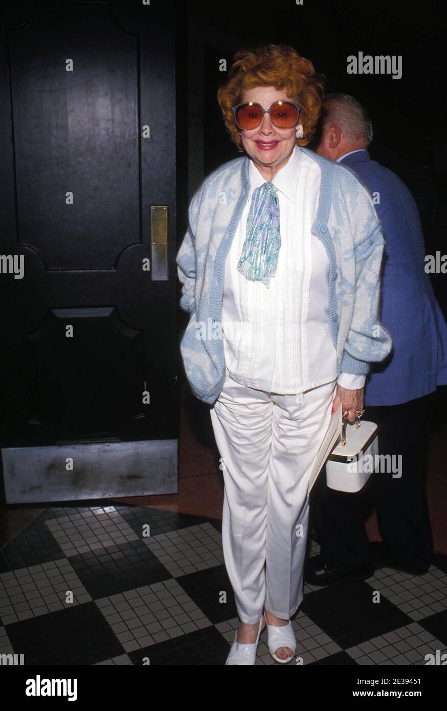 Lucille Ball 1987 Credit: Ralph Dominguez/MediaPunch Stock Photo - Alamy