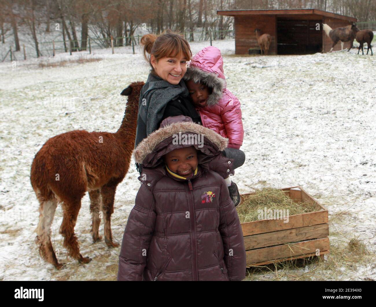 At last after 16 months proceedings French adoptive mother Delphine ...