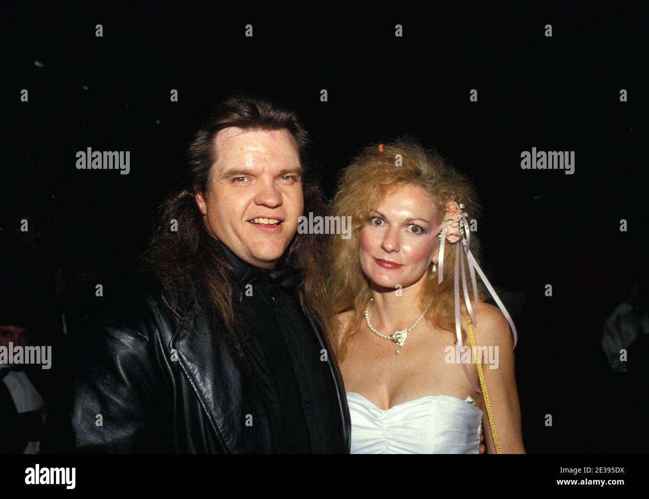 MeatLoaf And Wife Leslie 1987 Credit Ralph Dominguez/MediaPunch Stock