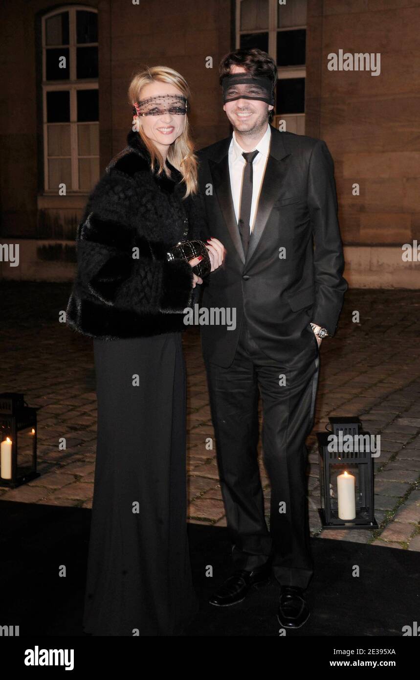 Xavier NIEL & Delphine ARNAULT @ Paris Fashion Week 8 mars 2015