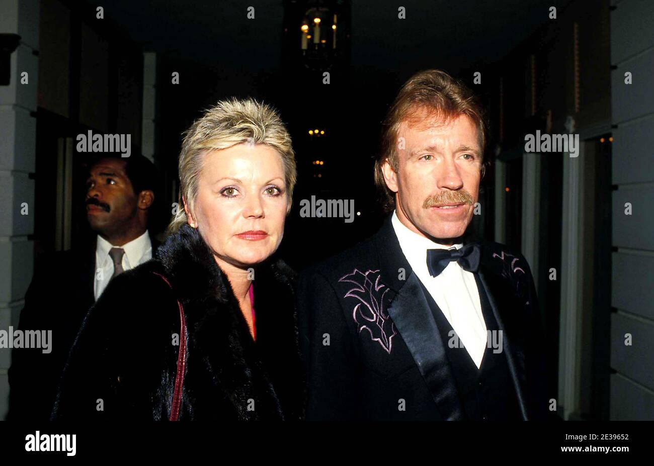 Chuck Norris And Wife 1985 Credit: Ralph Dominguez/MediaPunch Stock ...