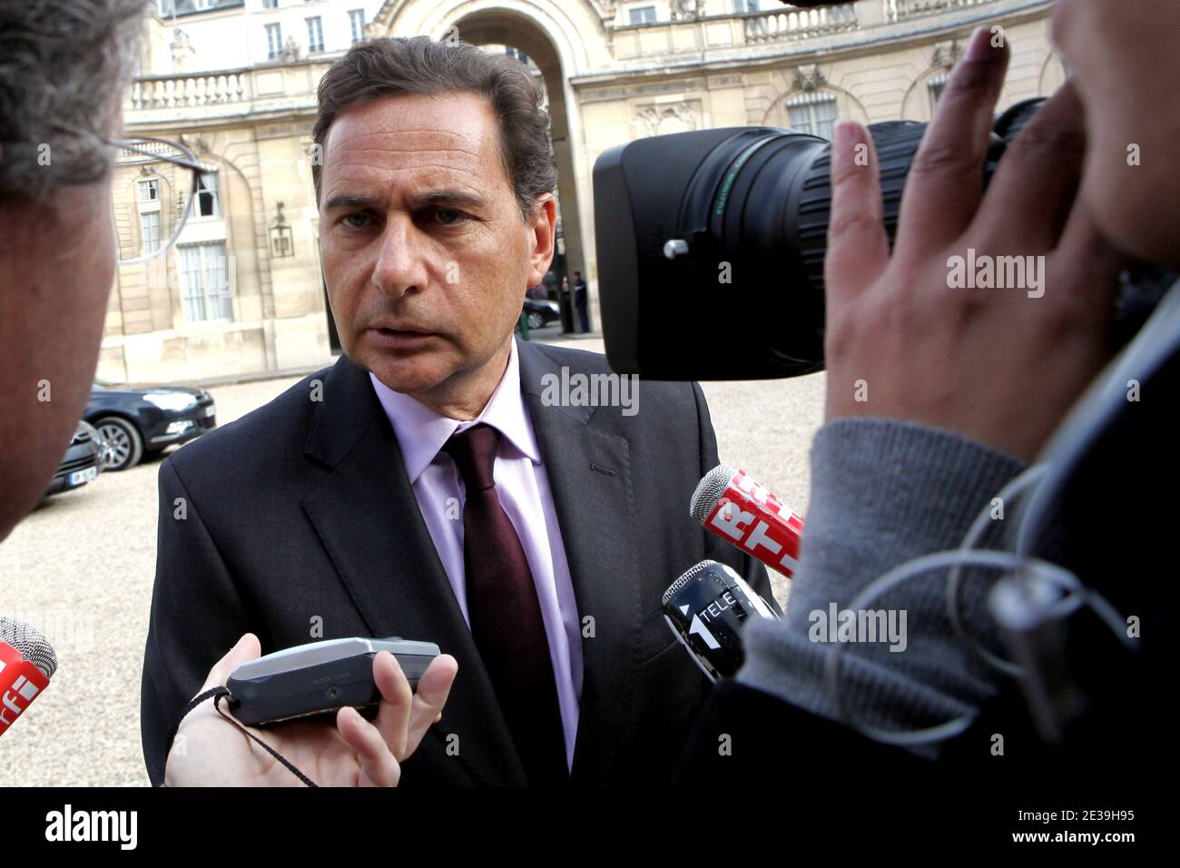 French Minister of Immigration, Integration and National Identity Eric ...