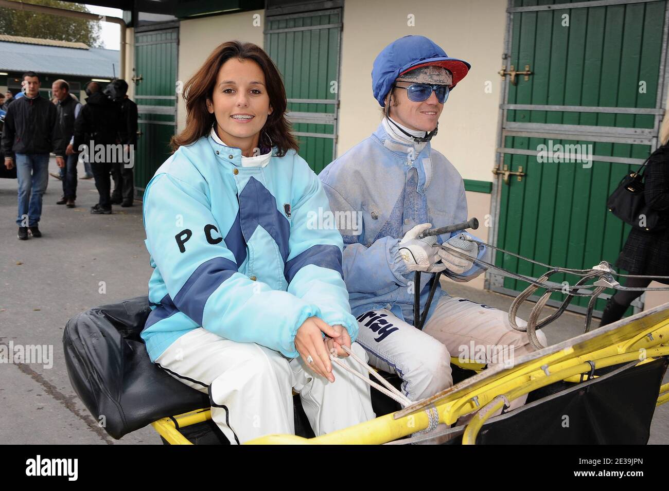 Faustine Bollaert attending the 17th annual Epona Festival in Cabourg, France on October 16, 2010. Photo by Nicolas Briquet/ABACAPRESS.COM Stock Photo