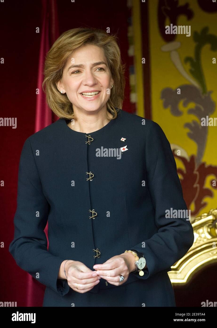 Infanta Cristina of Spain helps raising funds during the Red Cross