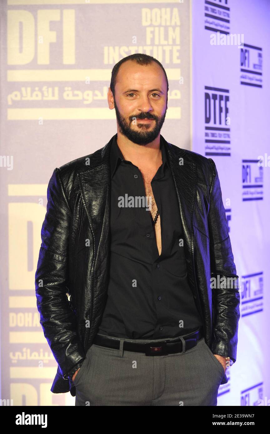 Palestinian actor Ali Suliman arrives for the screening of 'Casino Jack' at 2nd Doha Tribeca Film Festival in Doha, Qatar, on October 27, 2010. Photo by Ammar Abd Rabbo/ABACAPRESS.COM Stock Photo