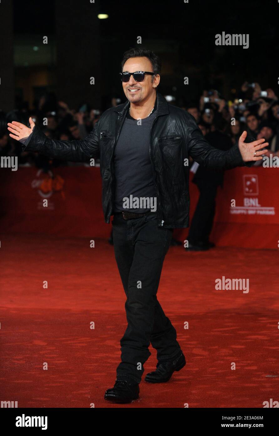 Rockstar Rome U.S rockstar Bruce Springsteen attends the screening of the film 'The ...