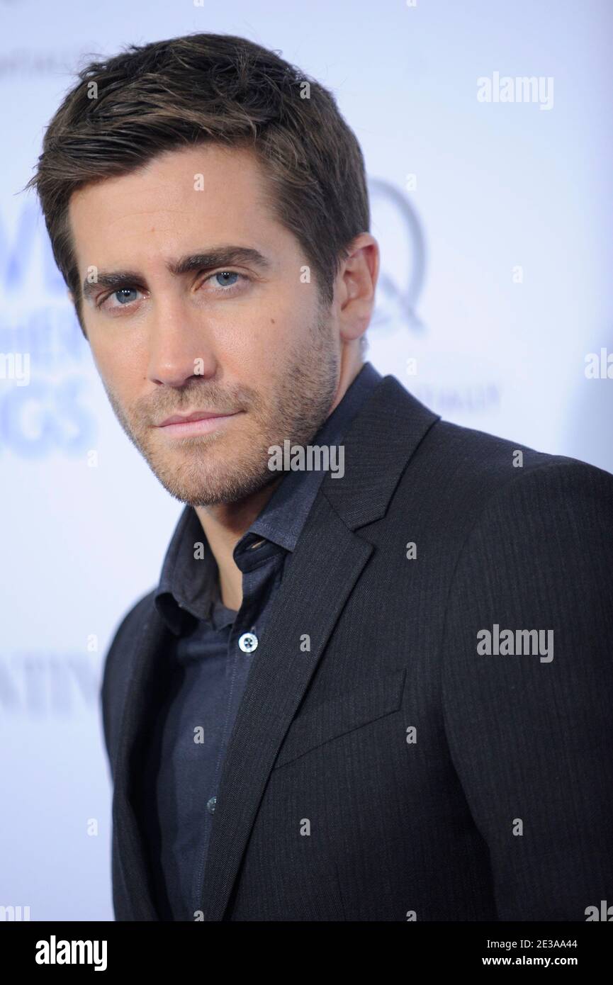 Jake Gyllenhaal attends a screening of 'Love & Other Drugs' at DGA Theater in New York City, NY, USA on November 16, 2010. Photo by Mehdi Taamallah/ABACAPRESS.COM Stock Photo