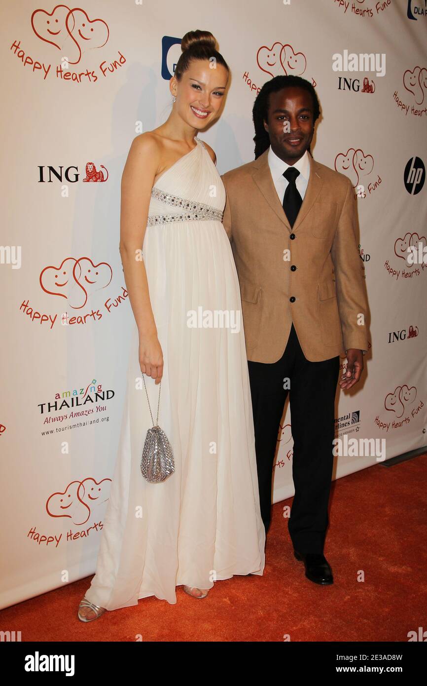 Petra Nemcova and John Forte attend the Happy Hearts Fund's Land of