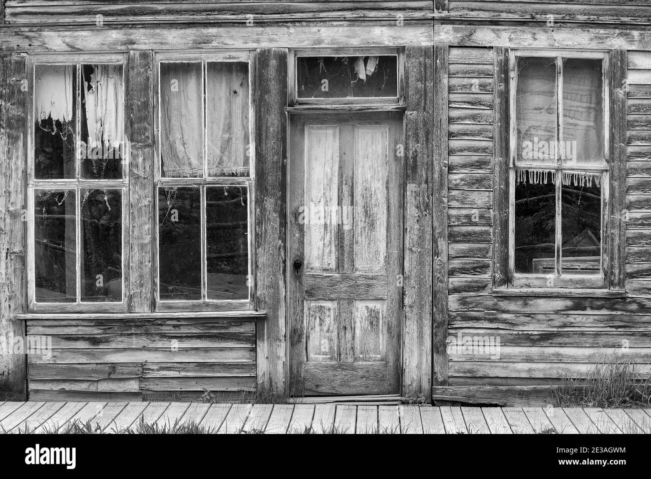 Abandoned building in a ghost town of Colorado Stock Photo - Alamy