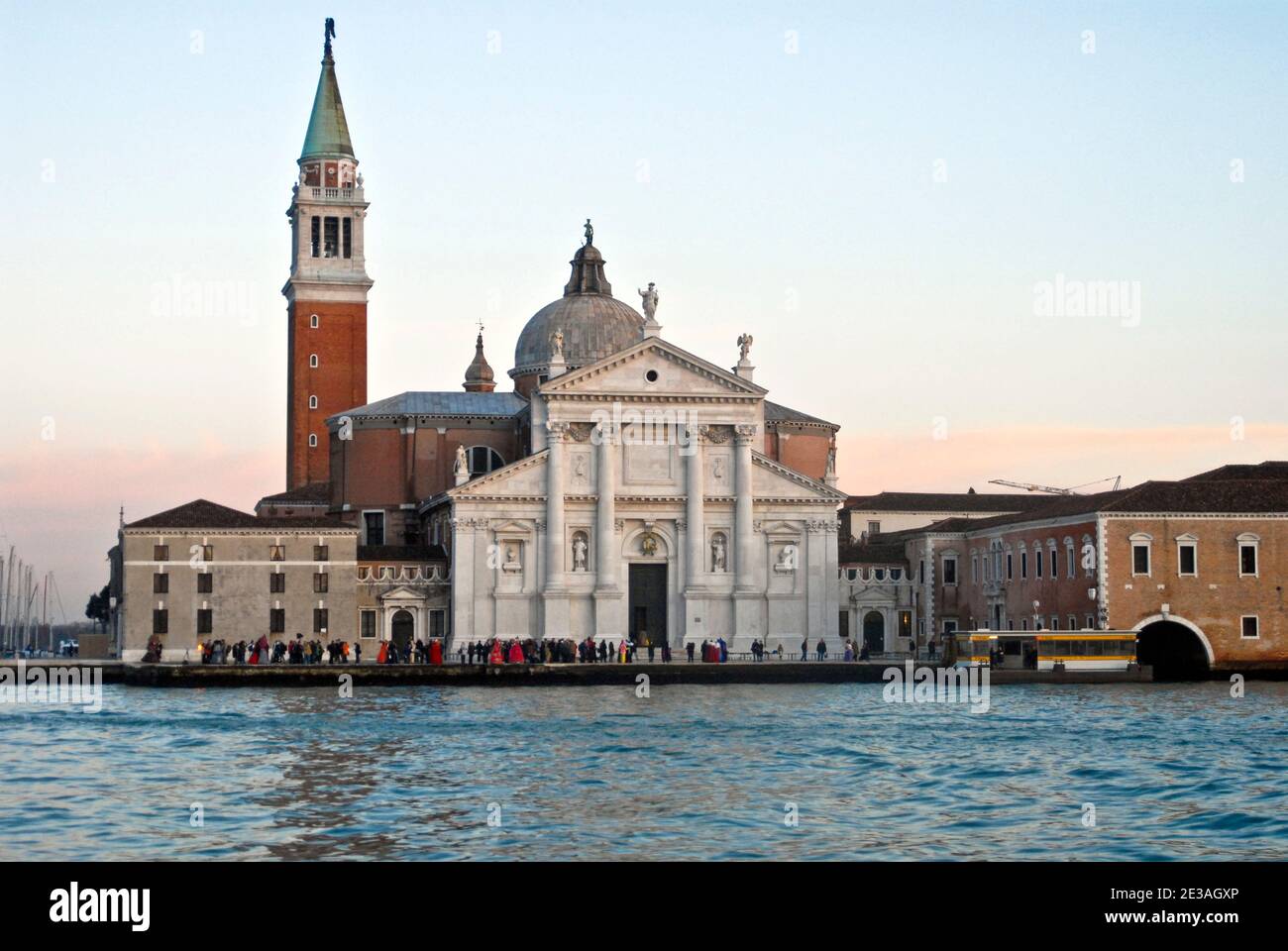 San Giorgio Maggiore island, Venice, Italy Stock Photo