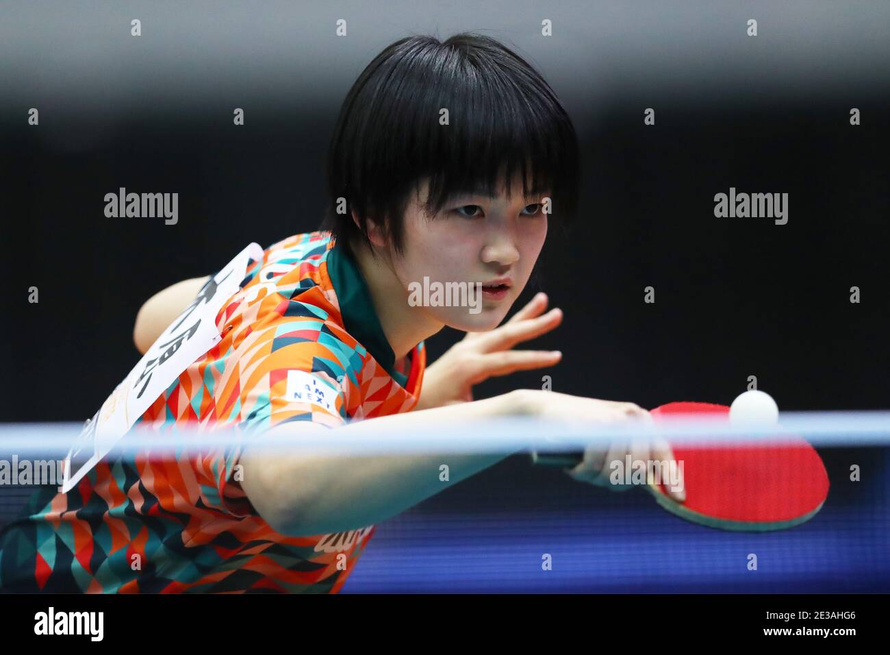 Osaka, Japan. 15th Jan, 2021. Miyuu Kihara Table Tennis All Japan