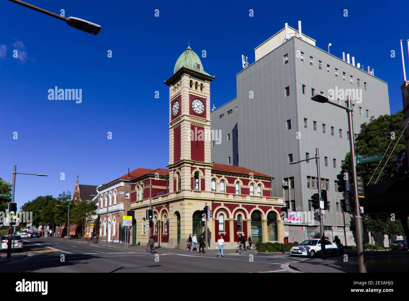 Historic  Post Office building designed by Colonial Architect James Barnet in Redfern Sydney Australia Stock Photo