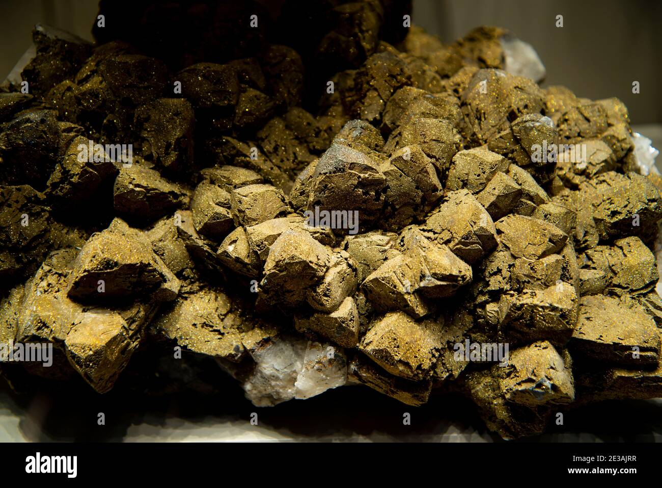 Formation Of Marcasite Mineral Crystals Stock Photo Alamy