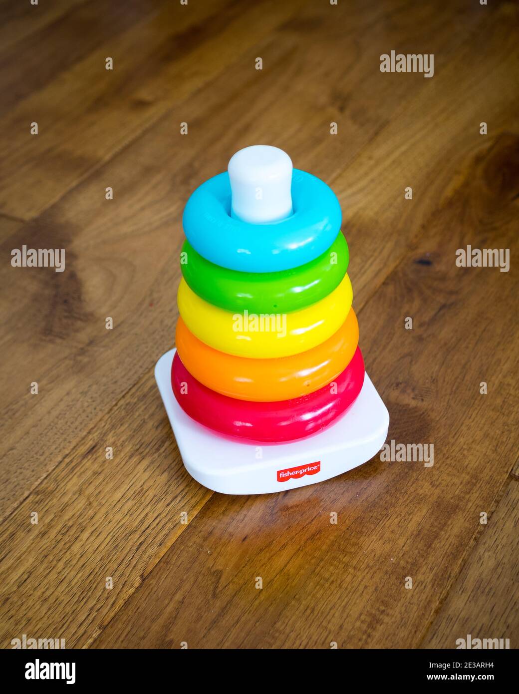 A Fisher-Price Rock-a-Stack toy Stock Photo - Alamy