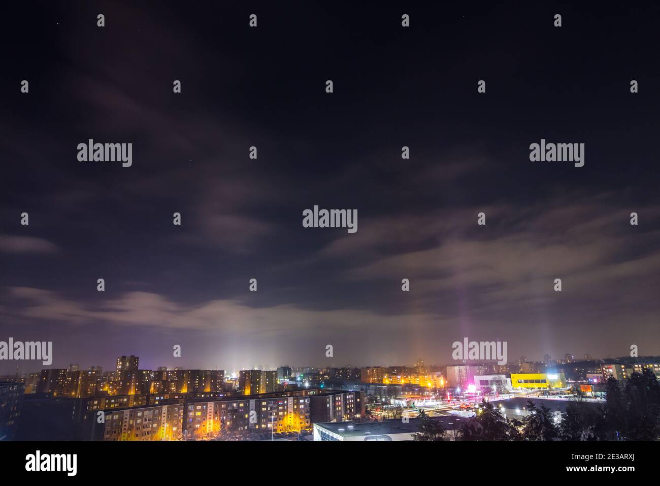 Northern lights pillars hires stock photography and images Alamy