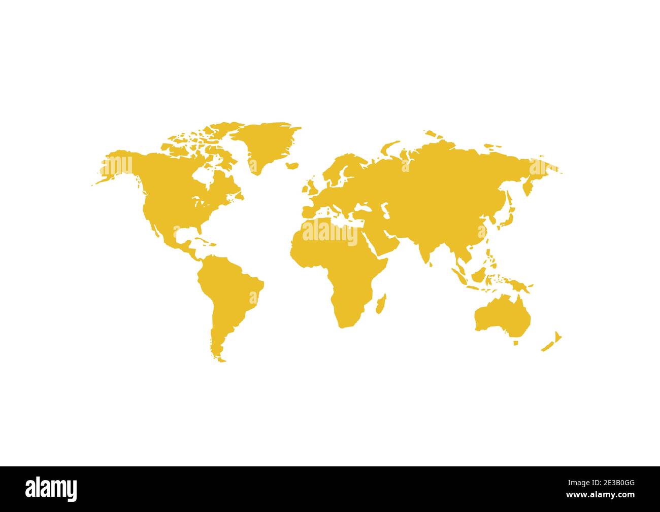 World map vector illustration Stock Vector Image & Art - Alamy