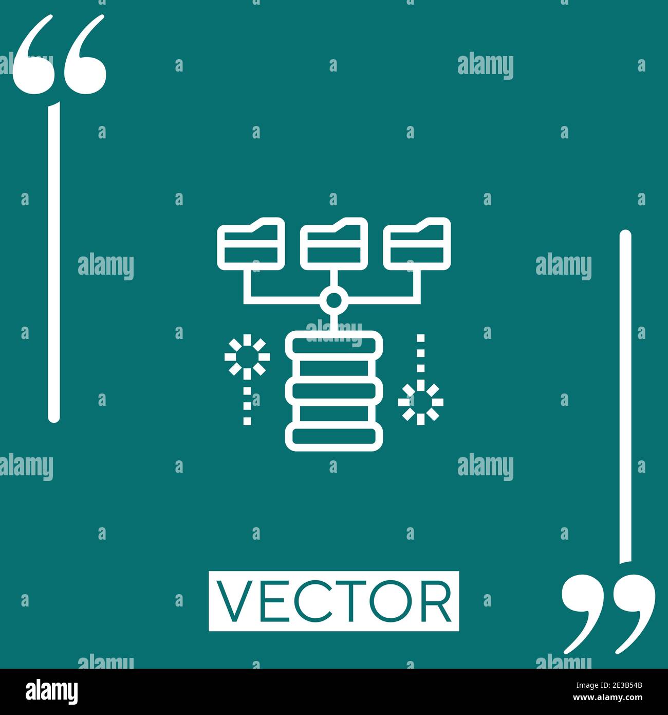 Logistics tracking icon linear Stock Vector Images - Alamy