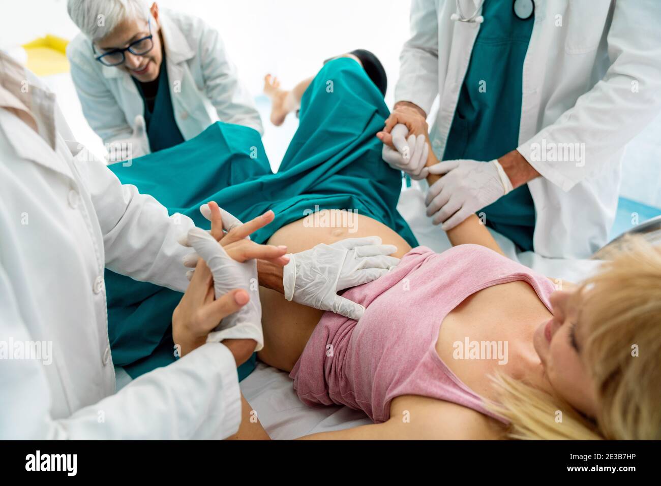 Labor childbirth hi-res stock photography and images - Page 3 - Alamy