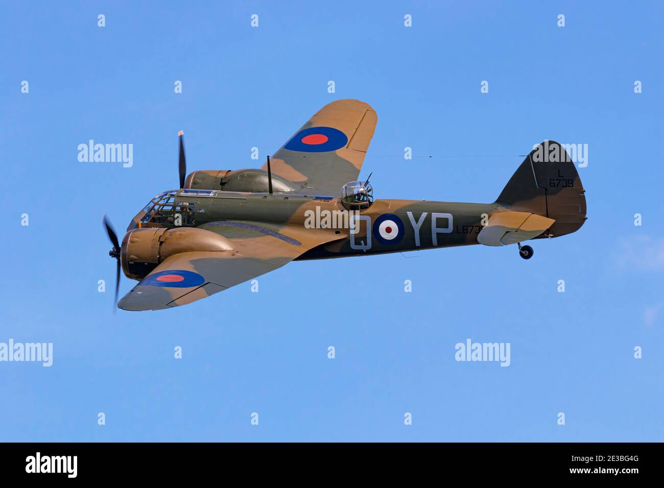 Bristol Blenheim light bomber of the RAF Stock Photo