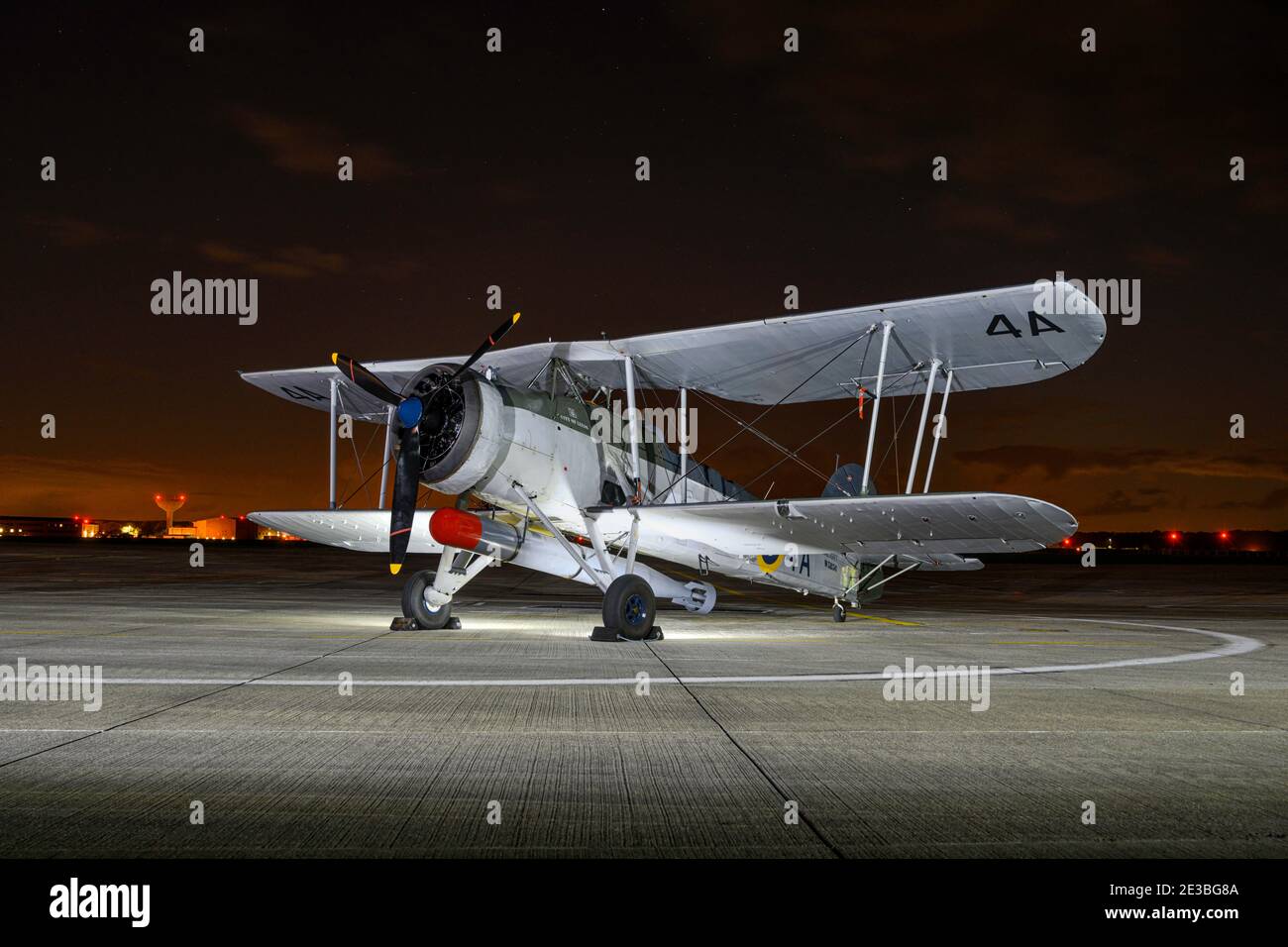 Fairly Swordfish torpedo bomber of the Royal Navy Stock Photo Alamy