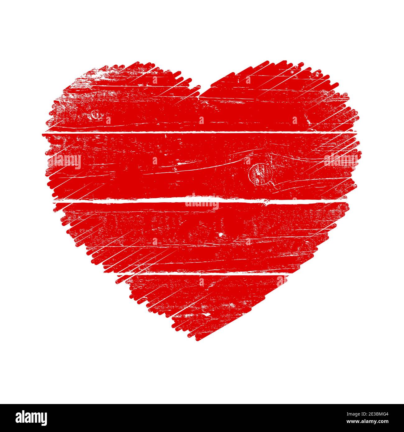 Crayon Valentine wood 16 Stock Vector Image & Art - Alamy