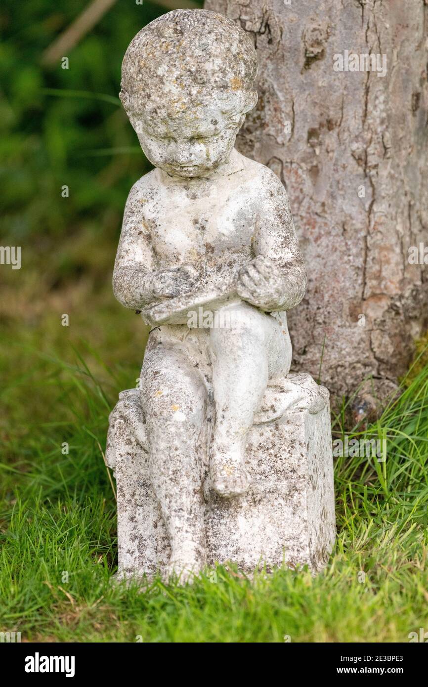 Small garden ornament Stock Photo