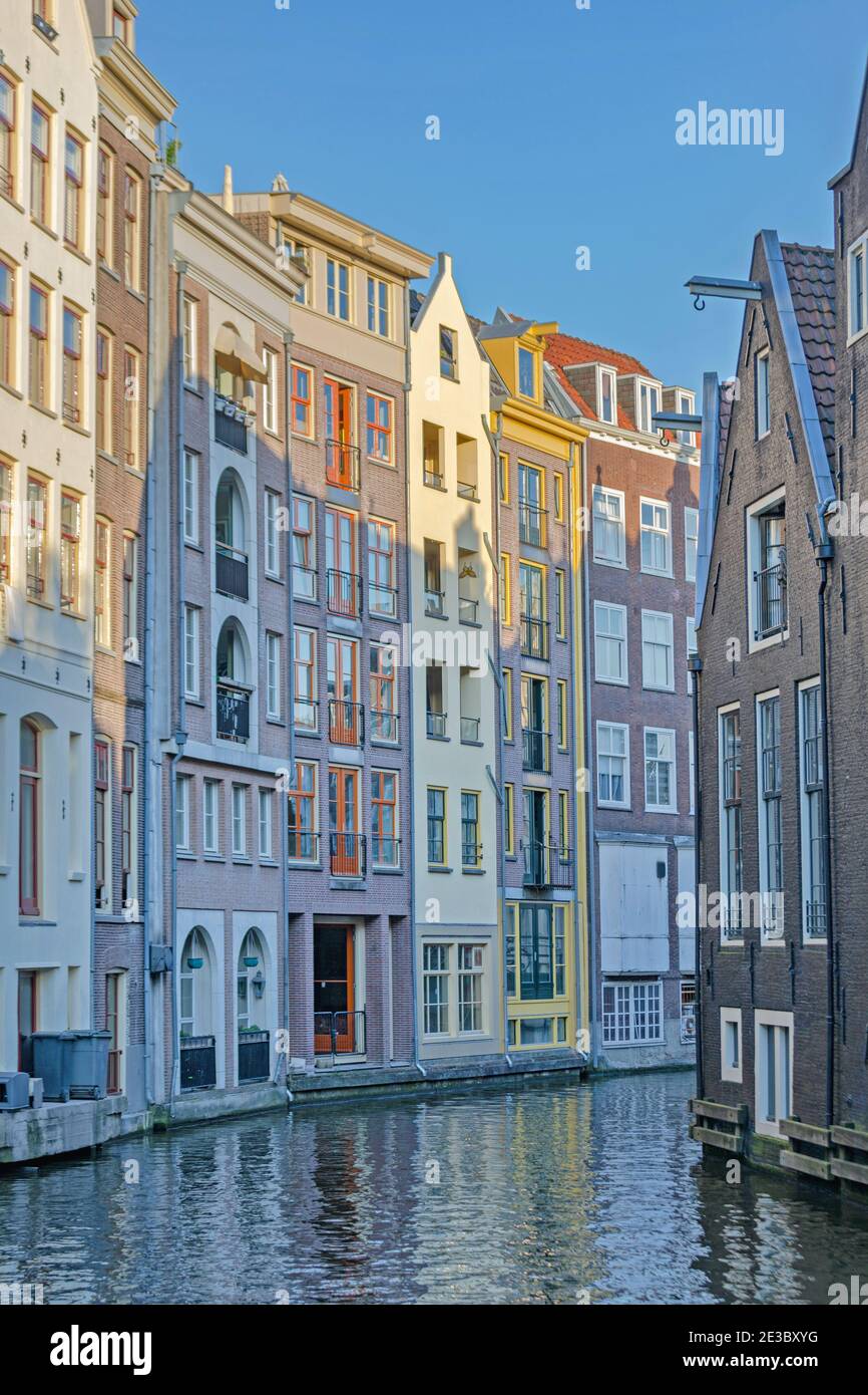 traditional-narrow-houses-at-canal-in-amsterdam-stock-photo-alamy