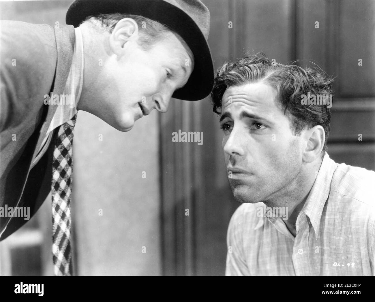 JOE SAWYER and HUMPHREY BOGART in BLACK LEGION 1937 directors ARCHIE MAYO and  MICHAEL CURTIZ story Robert Lord Warner Bros. Stock Photo