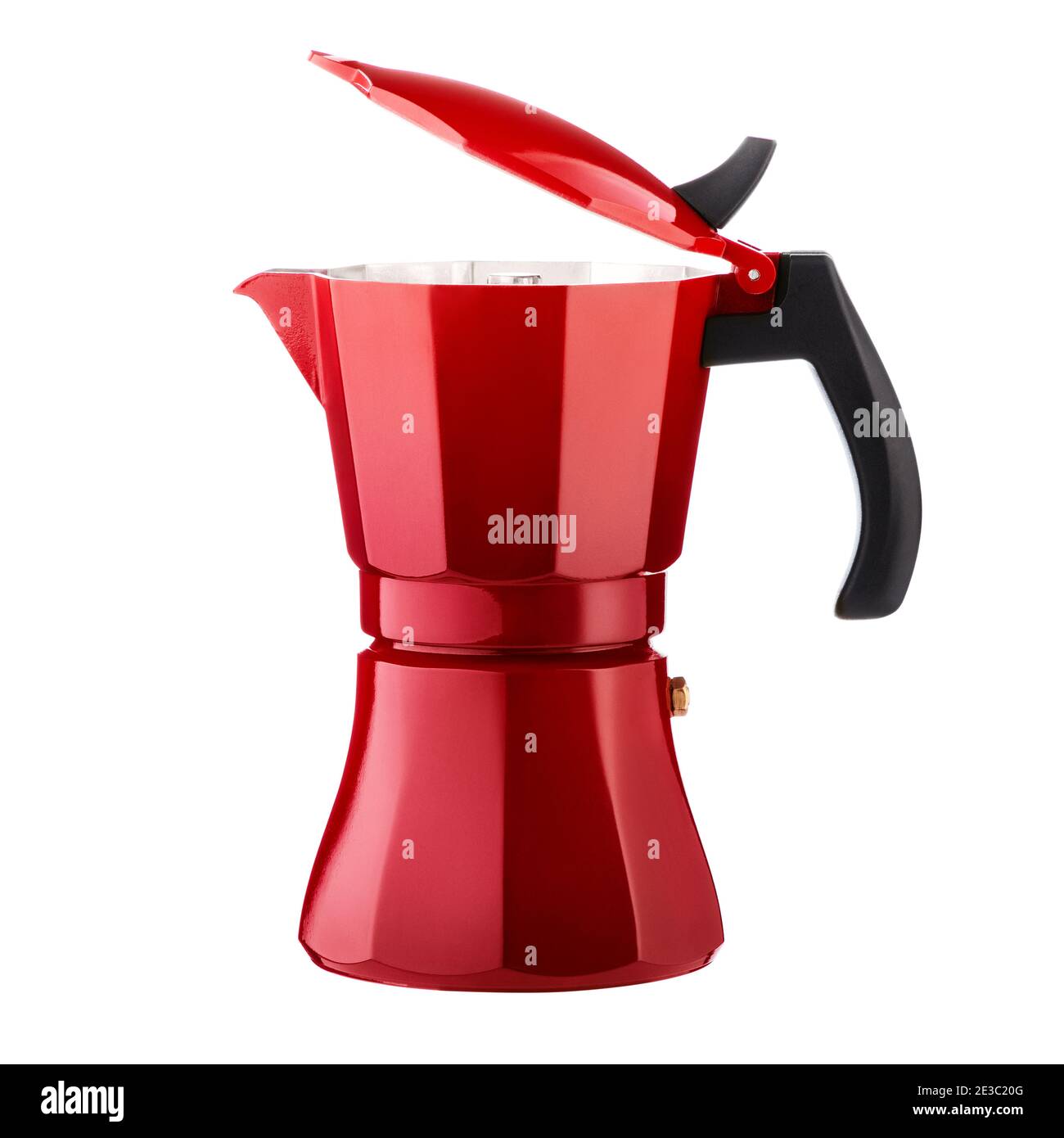 Coffee maker cane, isolated on white with clipping path Stock Photo