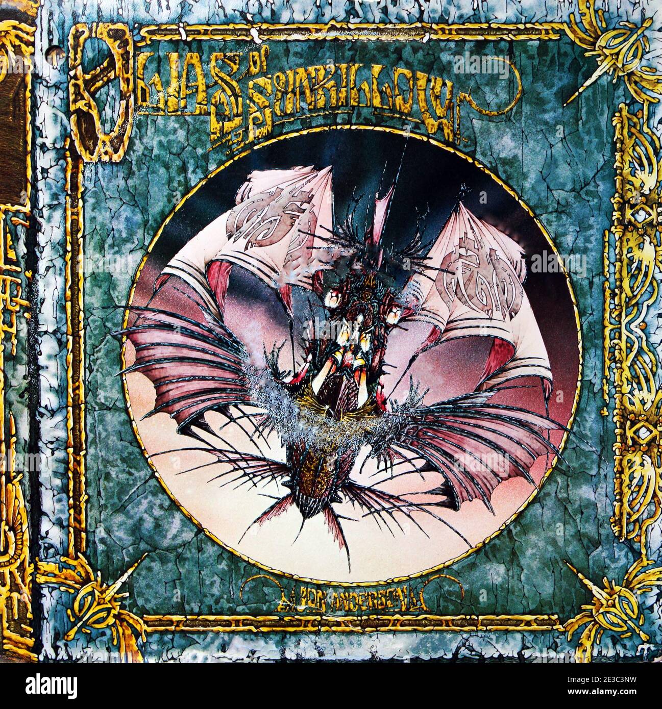 Jon Anderson: 1976. LP front cover: Olias of Sunhillow Stock Photo